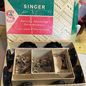 Singer Sewing Machine Attachments for Class 403 Machines -  Rare find!!